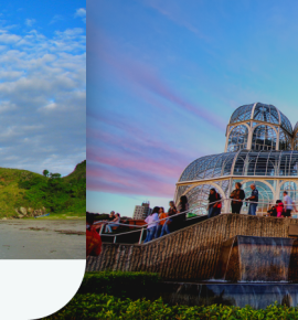Páscoa em Curitiba, Trem da Serra do Mar e Ilha do Mel - PR
